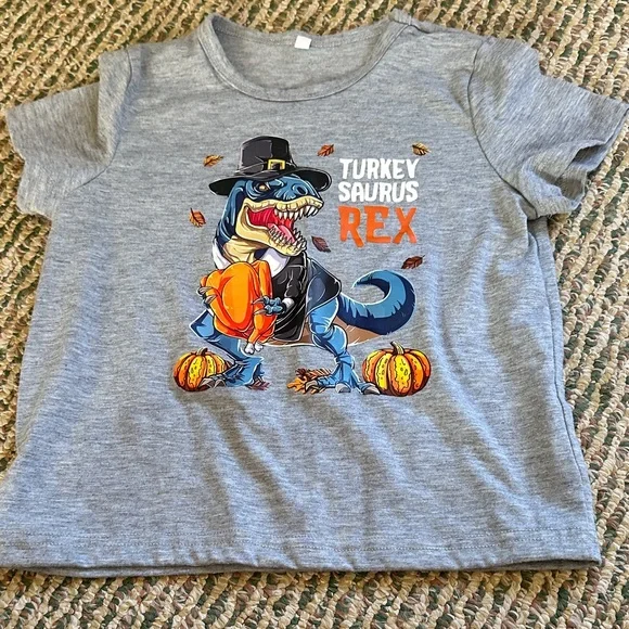 Kids Halloween and Dinosaur Pajama Set - Picture 6 of 7